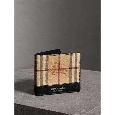 portafoglio uomo burberry piccolo|Portafoglio a libro Check (Navy) .